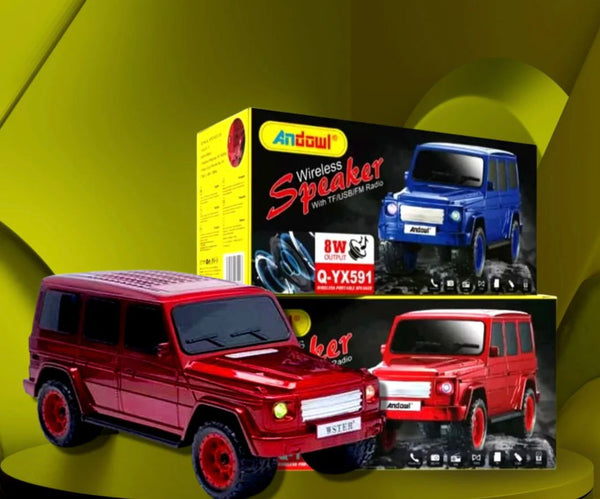 Boxă Portabilă WirelessTip Mașină 4x4