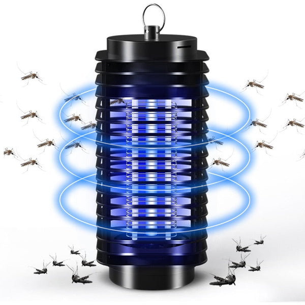PACHET Lampa UV impotriva insectelor + Felinar solar cu led ideal pentru camping + Cana termos auto pentru cafea si ceai