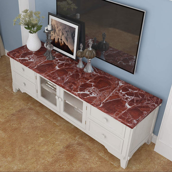 Set 3 x Folie autoadeziva, imitatie marmura 60 x 300 cm, Maro