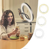 1+1 CADOU Lampa circulara LED cu trepied si suport de telefon