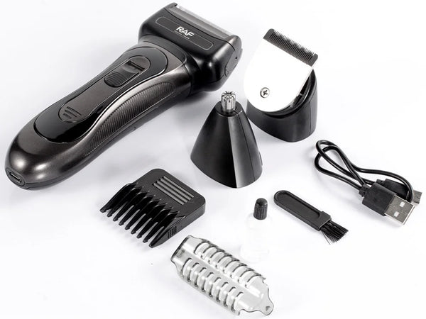 Aparat de Ras Electric RAF R.4018 - tehnologie avansata, Trimmer integration, Incarcare Type-C