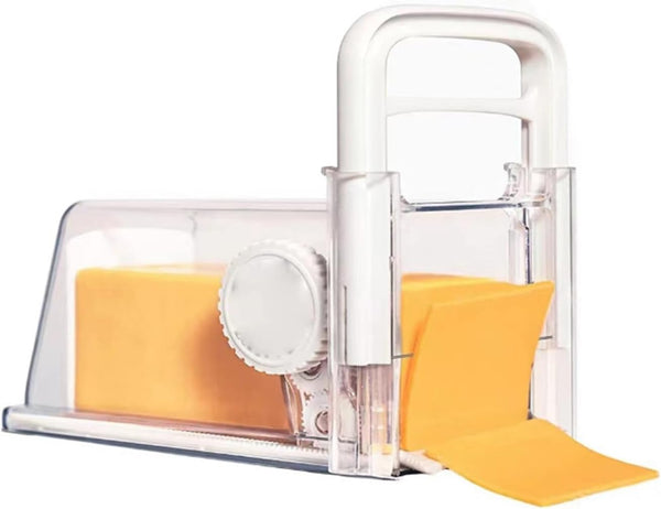 Razatoare multifunctionala pentru legume, cu 22 de accesorii + Recipient ermetic 4-în-1 pentru depozitare, feliere și răzuire brânză