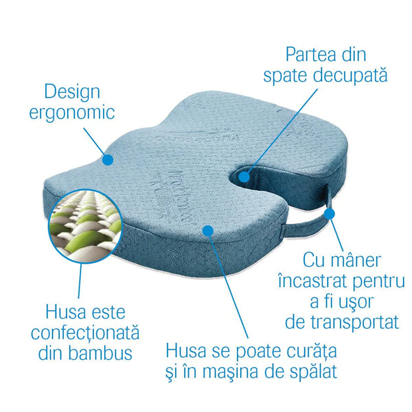 Perna confort pentru sezut Miracle Bamboo M14219