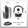 Aparat de curățat cu abur sub presiune, 4 accesorii incluse, 2500W putere
