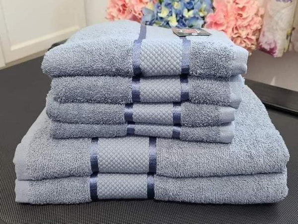 Set 6 Prosoape din 100% Bumbac Pakistanez