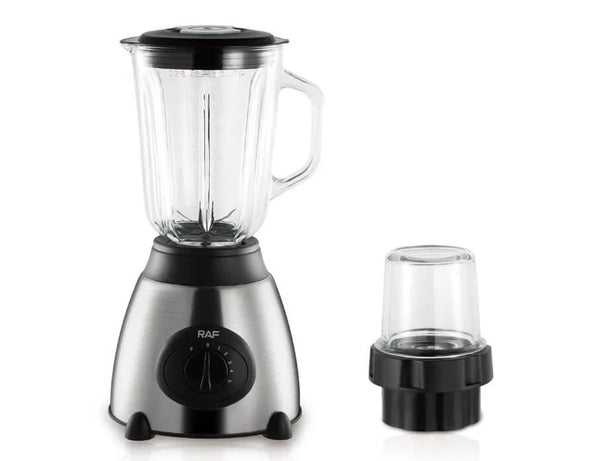 Blender RAF 367 pentru fructe si legume, macinat cafea, 450 W, 6 lame, 1.5 l