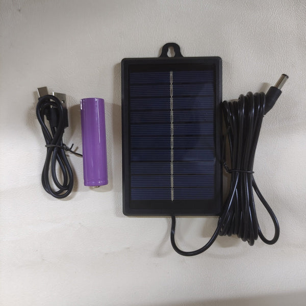Set 2 x Lampă solară de camping reîncărcabilă, 100W, rezistenta la intemperii