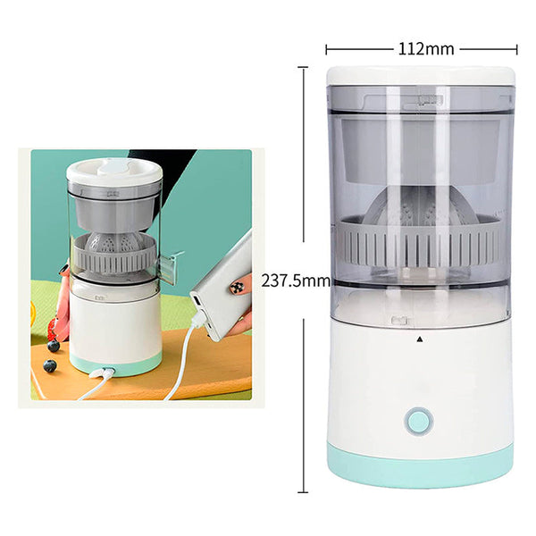 1+1 CADOU Storcator electric de citrice portabil cu alimentare usb 45w