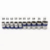 Set 12 Piese Cheie cu Clichet 1/2" Capete Chei Tubulare 10-22mm