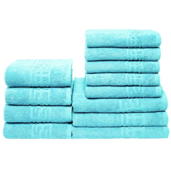Set 12 Prosoape Maini/Fata/Corp, Bumbac 100%, 550g/m²