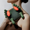 Aparat Masaj Cervical Multifunctional,4D, 3 Intensitati, 2 Trepte Caldura 40/45°C, Wireless, Autonomie 70 min