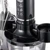 Blender RAF R3010, 4 in 1, 1600W, cu recipient de 500ml, de 600 ml si tel, lame din otel, 41 cm, negru-argintiu