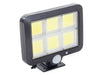 Set 4 Lampa 100 Led Cob putere 100W cu incarcare solara si senzor de miscare