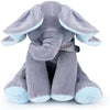 Jucarie de plus interactiva Elefant Cucu-Bau, 32cm