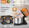 Mixer de mana RAF 6637R, 7 Viteze, 250W