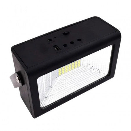 Kit solar CCLAMP CL-03 New, proiector 30 W, functie power bank, 3 becuri incluse