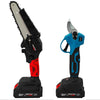 Set foarfeca electrica & mini-drujba cu 2 acumulatori, 24 V, 2 Ah, incarcator, accesorii incluse