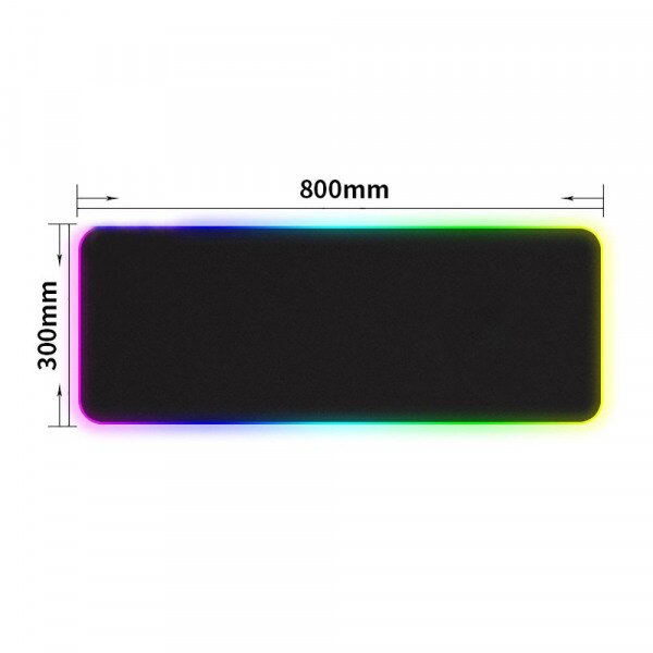 Mouse Pad pentru jocuri RGB (80x30cm) – Impermeabil, antiderapant + Mașină cu telecomanda pentru cățărare pe perete