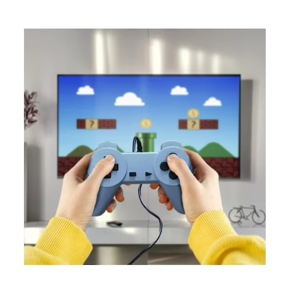 Consolă retro Super 8 Bit cu jocuri încorporate, 2 x controller