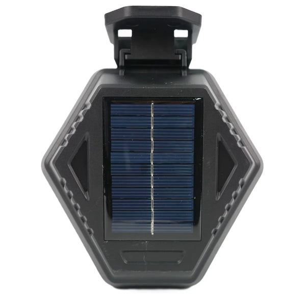 Set 4 Lampa solara LED cu incarcare solara, Pentru terasa, casa si curte, Pornire automata pe timp de noapte