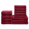 Set 12 Prosoape Maini/Fata/Corp, Bumbac 100%, 550g/m²
