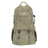 Rucsac munte/drumetie, kaki, 5 compartimente, material textil, 45 l, 60x35x20 cm