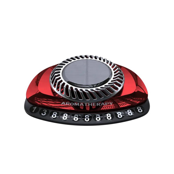 Set 2 x Odorizant auto cu functionare solara, rotatie 360 grade, de lunga durata