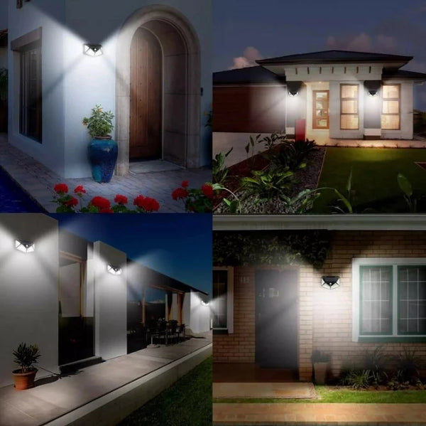 Set 8 Lampi Solare 100 LED - 3 Moduri de Iluminare