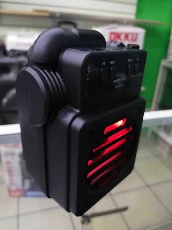 SET 2x Boxa portabila cu lumina Led si functie de Radio Fm