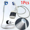 Dus portabil de camping cu robinet incorporat, USB pentru interior/exterior