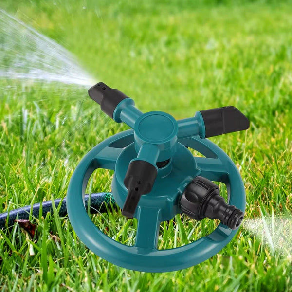 Set 5x aspersor rotativ gradina cu 3 brate reglabile pentru irigare