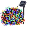 Set 5 x Instalatie solara 100 LED - diferite culori