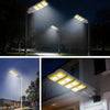 Lampa solara stradala 3000W, cu 6 COB LED, IP 66 + Suport lampa CADOU