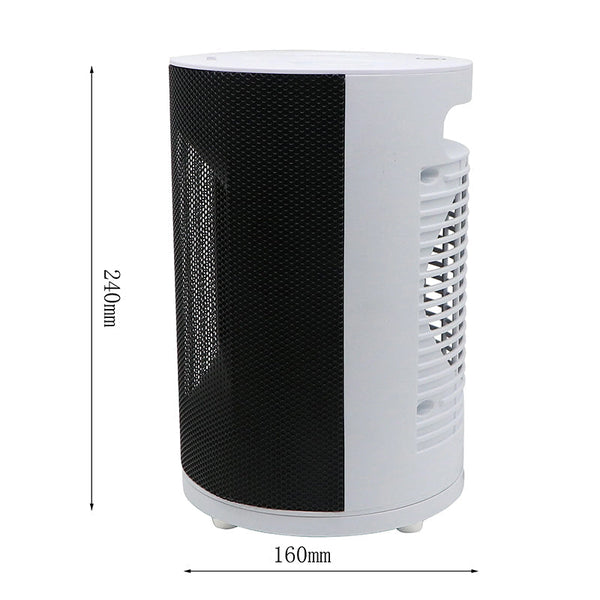 Aerotermă RAF R.1187 1800W, Încălzitor electric confortabil, mini ventilator, culoare albă, încălzitor premium pentru cameră