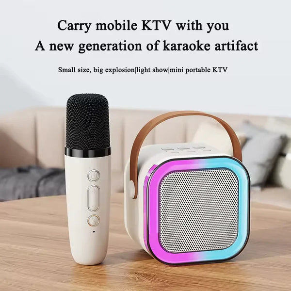 Pachet Premium Fun&Smart – Boxă Karaoke + Smartwatch 4G