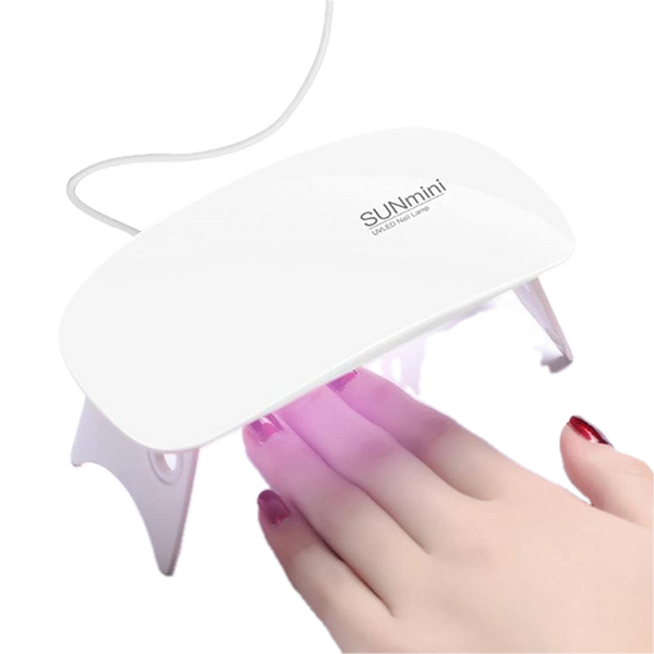 Organizator pentru cosmetice, cu sertare, incapator + Mini lampa UV pentru unghii CADOU