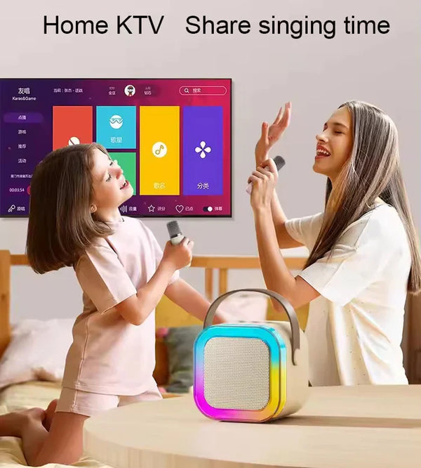 Pachet Premium Fun&Smart – Boxă Karaoke + Smartwatch 4G