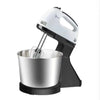 Mixer cu bol inox, putere 200 W, 2L, 7 trepte de Viteze + Set 3 tavi de prajituri, cu baza detasabila si forme diferite
