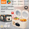 Aparat electric multifunctional rice cooker, RAF R5419, 800W, 4L, 14 functii, 2 compartimente