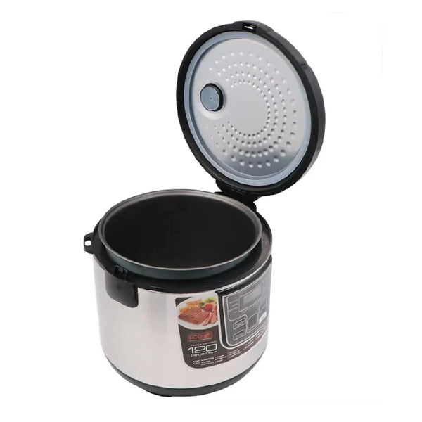 Aparat multicooker pentru gatit, RAF R166B, 700W, 5L, 12 functii, afisaj digital LED, 29x29cm