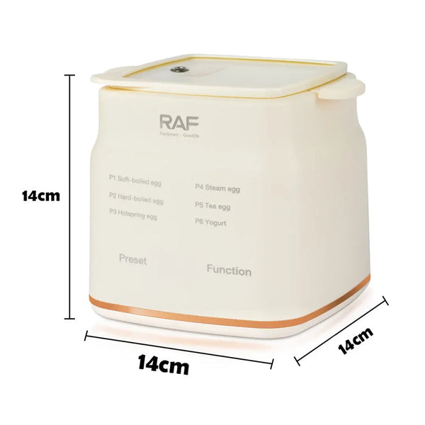 Fierbator de oua RAF R.0051, 300 W, 6 moduri de gatire, Afisaj digital