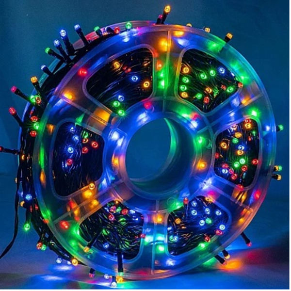 Instalatie Rola 30 m multicolora, 150 Led