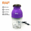 Robot de bucătărie 2 în 1 RAF-332, tocător de legume și mixer, 250W, 1L