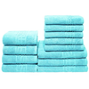 Set 12 Prosoape Maini/Fata/Corp, Bumbac 100%, 550g/m²