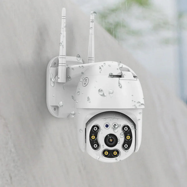 Set 2 x Camera Supraveghere FULL HD 1080P, vedere nocturna, WIFI si 2 carduri microsd 32 GB