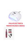 Set: Lampa UV LED Sun X, 54W+ Freza electrica manichiura/pedichiura 20000 RPM