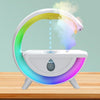 Umidificator cu lumina RGB, antigravitatie si aromaterapie