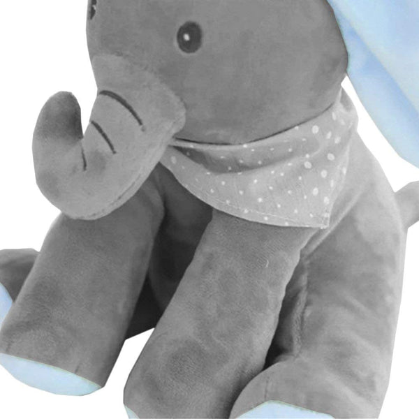 Jucarie de plus interactiva Elefant Cucu-Bau, 32cm