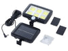 Set 4 Lampa 100 Led Cob putere 100W cu incarcare solara si senzor de miscare