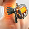 Aparat Masaj Cervical Multifunctional,4D, 3 Intensitati, 2 Trepte Caldura 40/45°C, Wireless, Autonomie 70 min